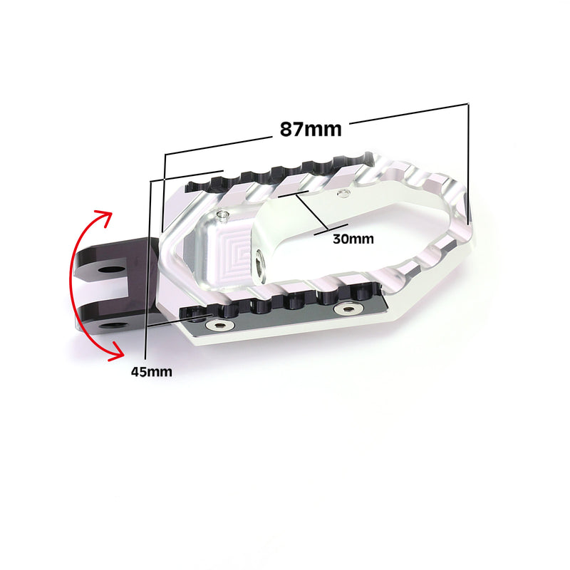 Fits BMW R nineT S1000RR Front Touring Foot Pegs - MC Motoparts