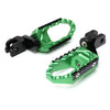 Fits Yamaha XMAX TMAX 530 25mm extension Rear TRC Touring Wide Foot Pegs