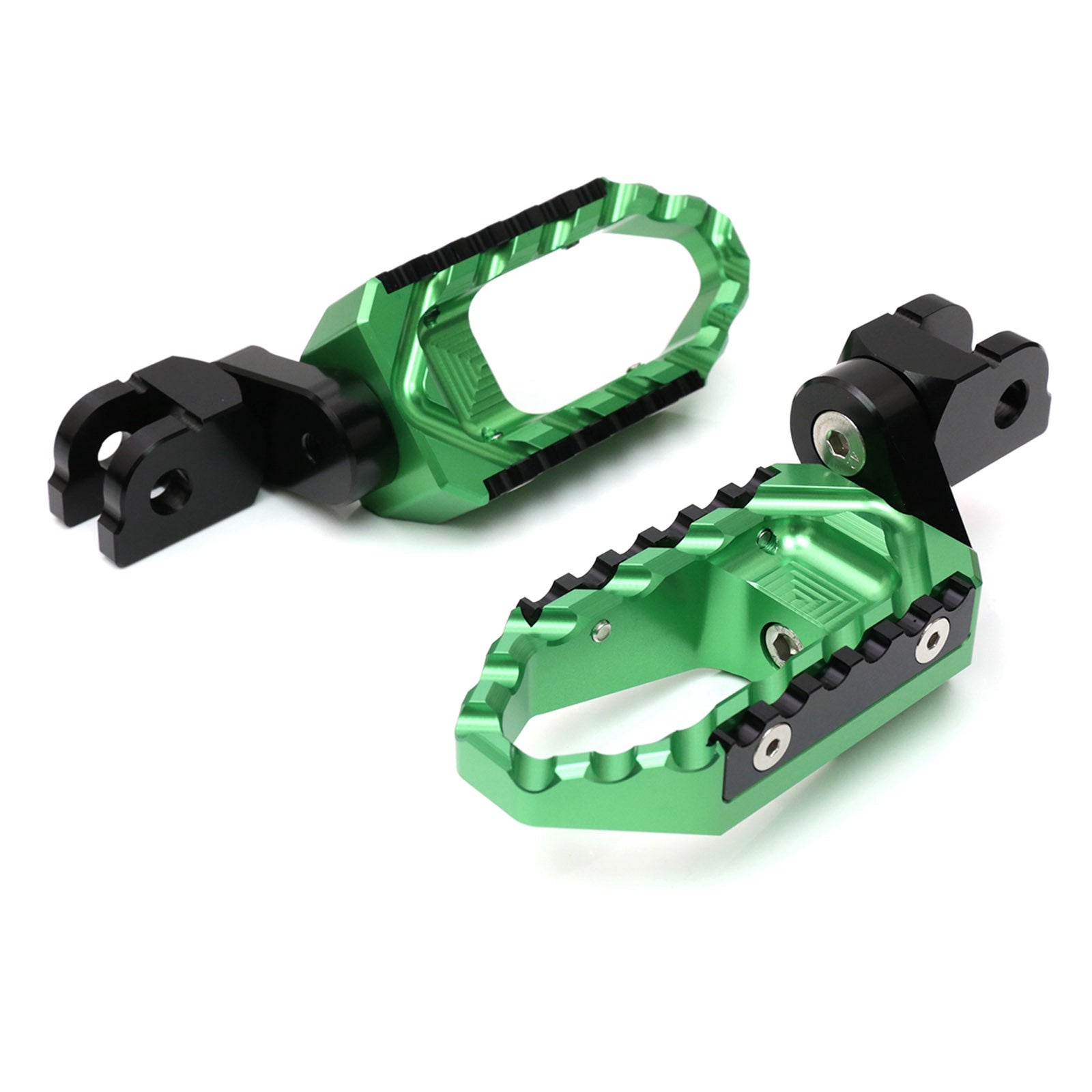 Fits Yamaha XMAX TMAX 530 25mm extension Rear TRC Touring Wide Foot Pegs