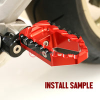 Fits Honda VFR800F NC750 25mm extension Rear TRC Touring Wide Foot Pegs