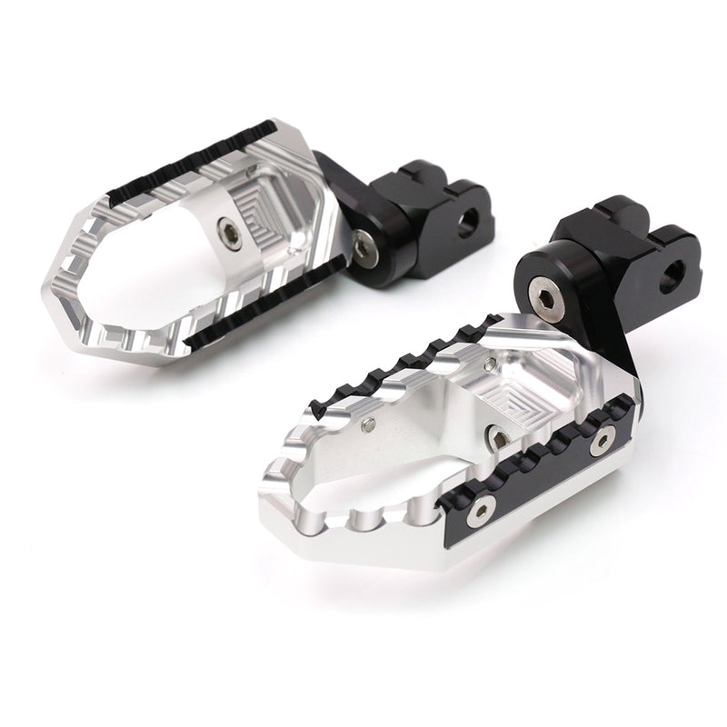 Fits Aprilia Dorsoduro 750 900 Tuono V4R 25mm extension Rear TRC Touring Wide Foot Pegs