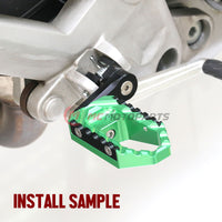 Fits Kawasaki Z750 Z650 Z1000 40mm extension Rear TRC Touring Wide Foot Pegs