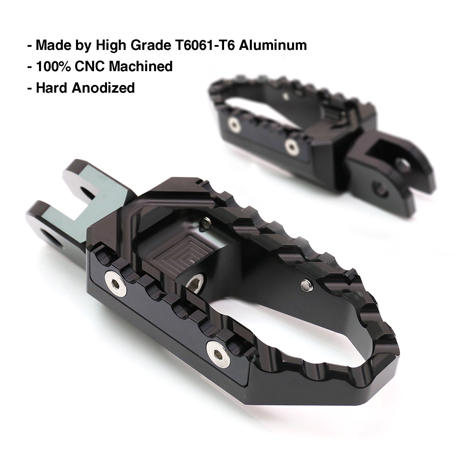 Fits Aprilia Dorsoduro 750 900 Tuono V4R Rear TRC Touring Wide Foot Pegs