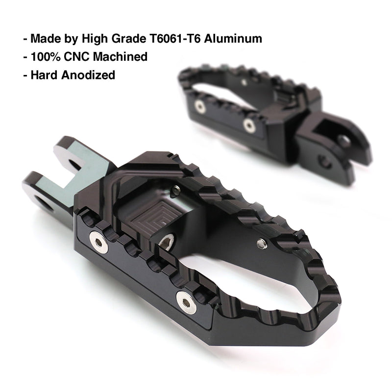 Fits Aprilia Dorsoduro 750 900 Tuono V4R Rear TRC Touring Wide Foot Pegs