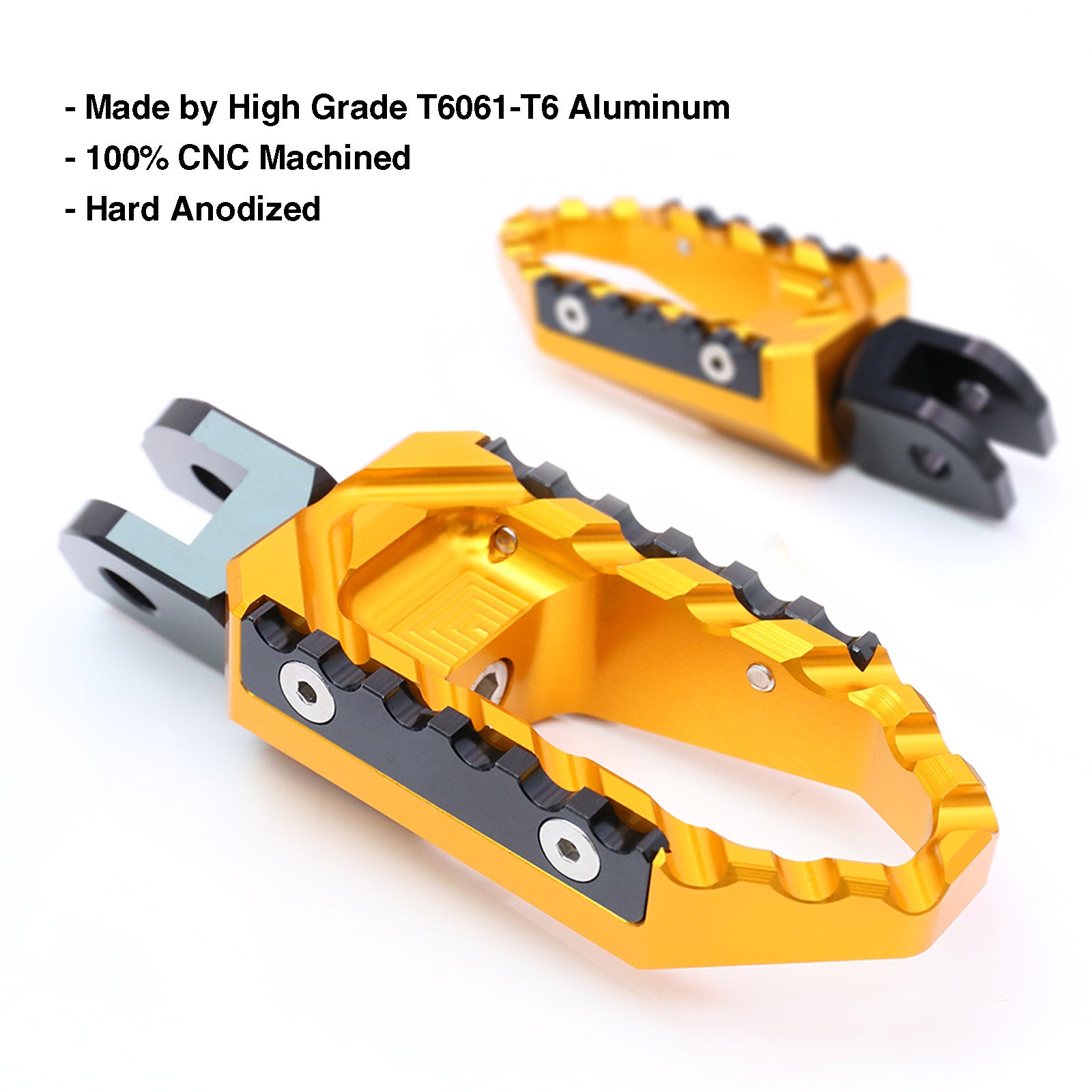Fits BMW F800R R1200R Rear TRC Touring Wide Foot Pegs