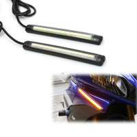 12cm LED Turn Signal & Front Running Light Strips - MC Motoparts