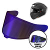 X-Fifteen Helmet Visor CWR-F2R with Pinlock