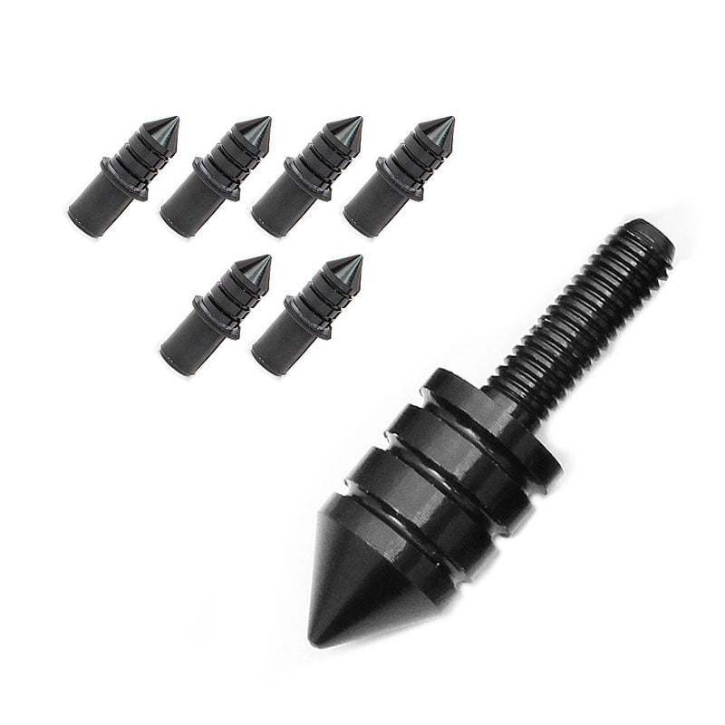 APEX 6 Pcs CNC Spike Windshield Bolts - MC Motoparts