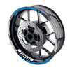 Fit Yamaha XSR 700 900 Logo Moto GP Check 17 inch Wheel Rim Sticker - MC Motoparts