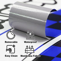 Fit Honda CBR1000RR 19-21 Logo Moto GP Check 17 inch Wheel Rim Sticker - MC Motoparts