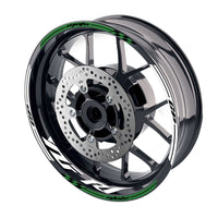 Fit Yamaha YZF R1 98-18 Logo Moto GP Check 17 inch Wheel Rim Sticker - MC Motoparts