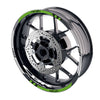 Fit Honda CBR1000RR 04-19 Logo Moto GP Check 17 inch Wheel Rim Sticker - MC Motoparts