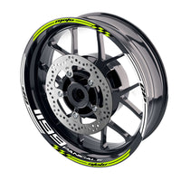 Fit Ducati 1199 Panigale Logo Moto GP Check 17 inch Wheel Rim Sticker - MC Motoparts