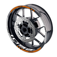 Fit Ducati 1098 Logo Moto GP Check 17 inch Wheel Rim Sticker - MC Motoparts