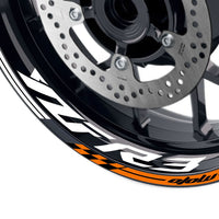 Fit Yamaha YZF R3 Logo GP 17 inch Rim Wheel Stickers Racing Check