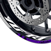 Fit Yamaha YZF R1 Logo GP 17 inch Rim Wheel Stickers Racing Check