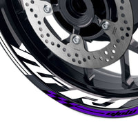 Fit Yamaha YZF R1 Logo GP 17 inch Rim Wheel Stickers Racing Check