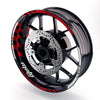 Fit Ducati SUPERSPORT S Logo Moto GP Check 17'' Wheel Rim Sticker - MC Motoparts