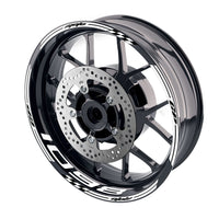 Fit Ducati 1098 Logo Moto GP Check 17 inch Wheel Rim Sticker - MC Motoparts