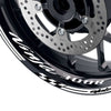 Fit Kawasaki Ninja 300R EX300 Logo GP 17 inch Rim Wheel Stickers Racing Check