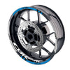 Fit Honda CBR600RR Logo Moto GP Stripe 17 inch Wheel Rim Sticker - MC Motoparts