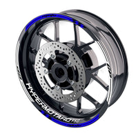 Fit Ducati Hypermotard 950 Logo Moto GP Stripe 17 inch Wheel Rim Sticker - MC Motoparts