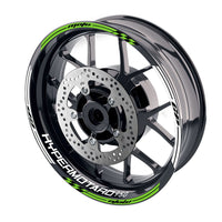 Fit Ducati Hypermotard 950 Logo Moto GP Stripe 17 inch Wheel Rim Sticker - MC Motoparts