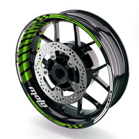 Fit Honda CBR1000RR 04-19 Logo Moto GP Stripe 17 inch Wheel Rim Sticker - MC Motoparts