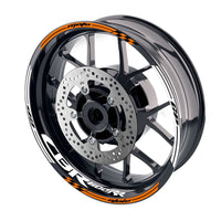 Fit Honda CBR600RR Logo Moto GP Stripe 17 inch Wheel Rim Sticker - MC Motoparts
