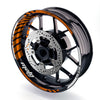 Fit Kawasaki ZX10RR Ninja Logo Moto GP Stripe 17 inch Wheel Rim Sticker - MC Motoparts