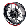 Fit Honda CBR600RR Logo Moto GP Stripe 17 inch Wheel Rim Sticker - MC Motoparts
