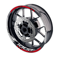 Fit Kawasaki Z1000 Logo Moto GP Stripe 17 inch Wheel Rim Sticker - MC Motoparts