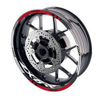 Fit Kawasaki ZX6RR Ninja ZX600 Logo Moto GP Stripe 17 inch Wheel Rim Sticker - MC Motoparts