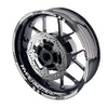 Fit Ducati Hypermotard 950 Logo Moto GP Stripe 17 inch Wheel Rim Sticker - MC Motoparts