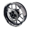 Fit Kawasaki ZX10RR Ninja Logo Moto GP Stripe 17 inch Wheel Rim Sticker - MC Motoparts