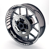 Fit Yamaha YZF R6 19-20 Logo Moto GP Stripe 17 inch Wheel Rim Sticker - MC Motoparts