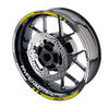 Fit Ducati Hypermotard 950 Logo Moto GP Stripe 17 inch Wheel Rim Sticker - MC Motoparts