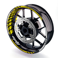 Fit Kawasaki Z900 Logo Moto GP Stripe 17 inch Wheel Rim Sticker - MC Motoparts