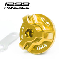 Fits Ducati 1299 Panigale / S Logo Engraved Oil Filler Cap - MC Motoparts