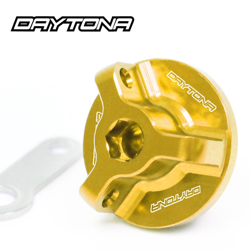 Fits Triumph Daytona 600 650 675 765 955i T595 Logo Engraved Oil Filler Cap - MC Motoparts