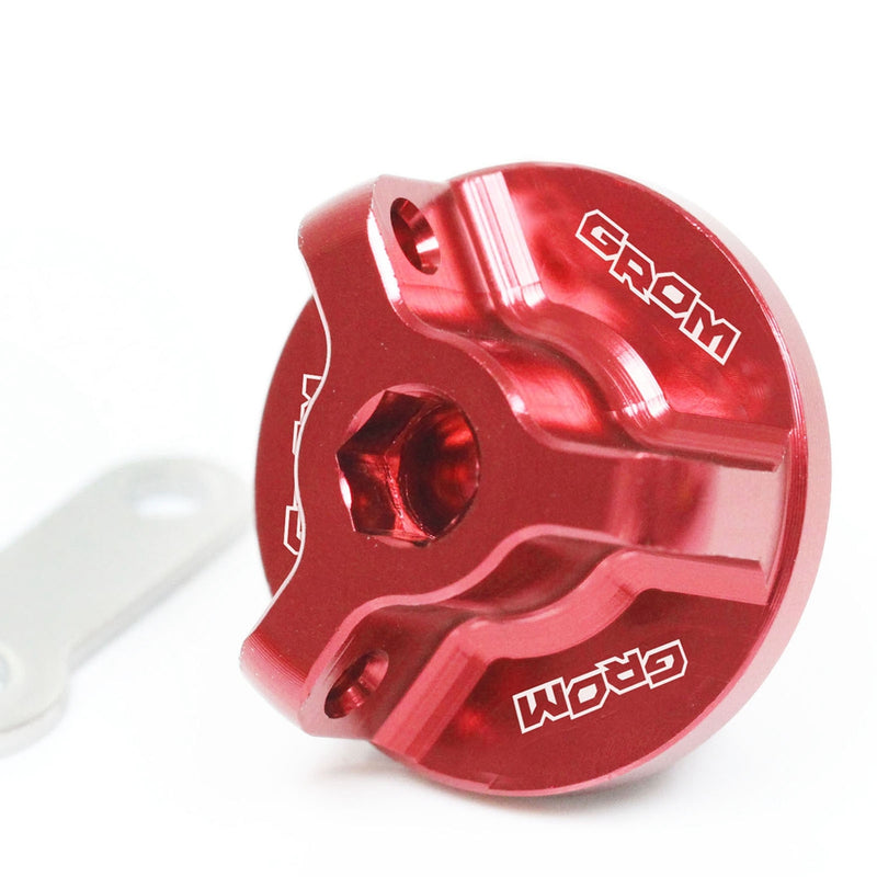 Fits Honda GROM 125 MSX125 2014-2020 Logo Engraved Oil Filler Cap - MC Motoparts