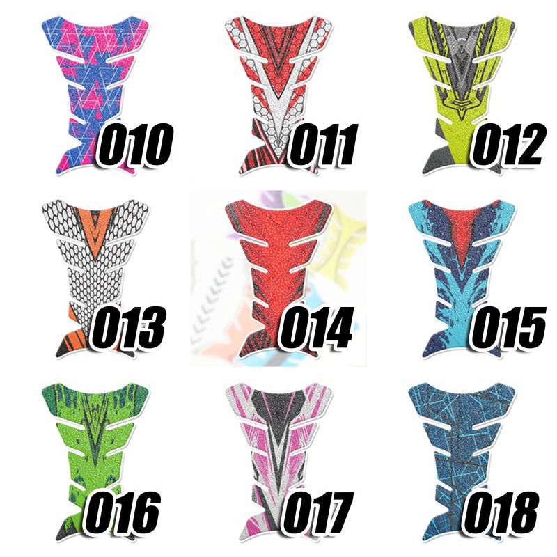 Tank Pad Protector Motorcycle Gas Tank Sticker Anti Slip Pattern Fish Bone MC Motoparts x StickerBao