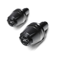 Fit Kawasaki Z125 Pro 2016-2019 Engraved V-Ranger Bar Ends - MC Motoparts