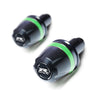 Fit Suzuki GSX-R 750 1100 600 Engraved V-Ranger Bar Ends - MC Motoparts