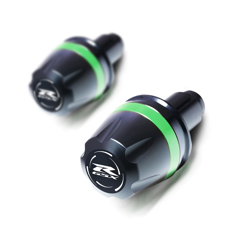 Fit Suzuki GSX-R 750 1100 600 Engraved V-Ranger Bar Ends - MC Motoparts