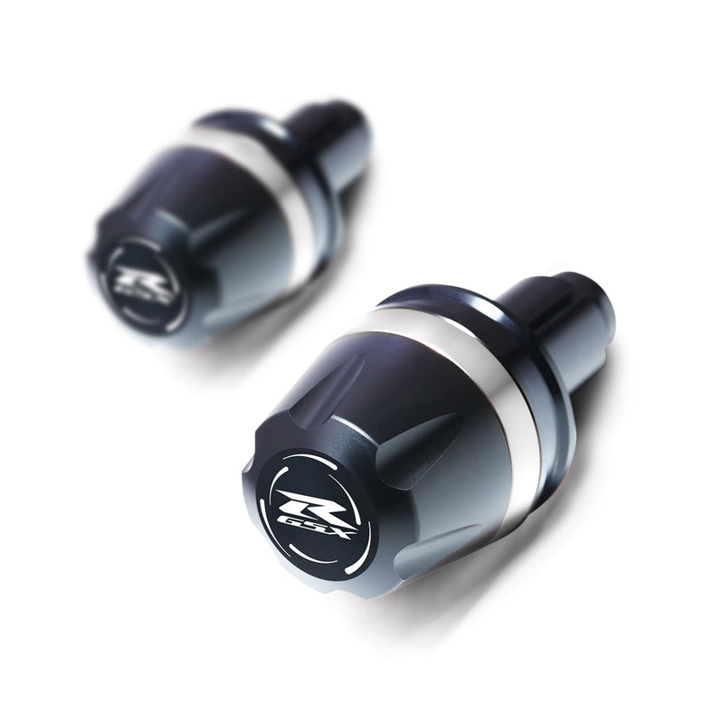 Fit Suzuki GSX-R 750 1100 600 Engraved V-Ranger Bar Ends - MC Motoparts