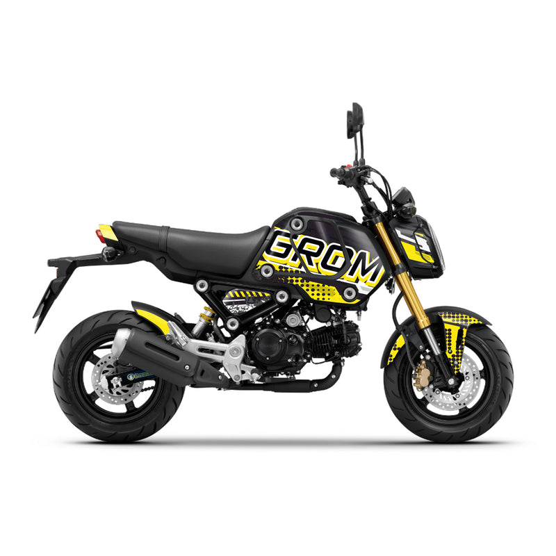 Fairing Graphics Wrap Vinyl Decal Stickers For Honda GROM MSX125 2021-2023 - MC Motoparts