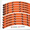 Fit Kawasaki Z400 Logo Strips Wheel Rim Edge Sticker - MC Motoparts