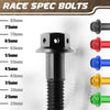 All color of Suzuki GSF 1200 Bandit 2001-2005 CNC Crankcase Cover Bolt Kit