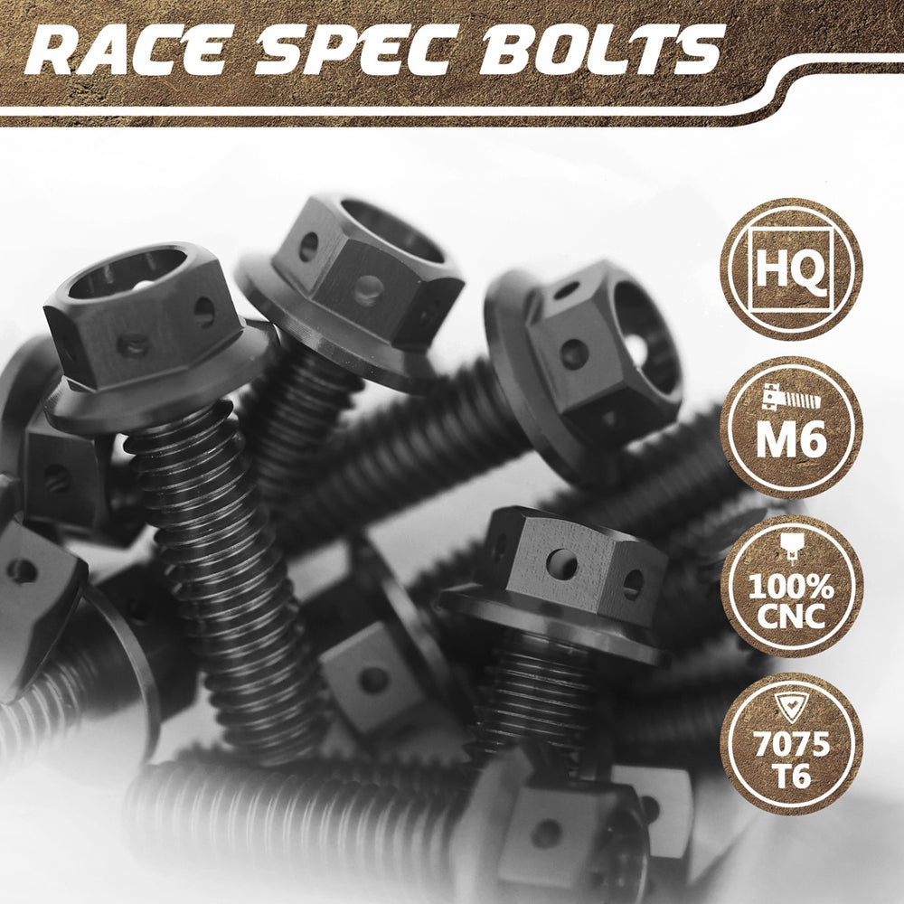 Spec of Kawasaki Z1000 2010-2016 CNC Crankcase Cover Bolt Kit